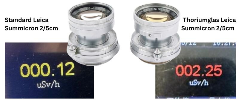 Standard vs Thoriumglas Leica Summicron f/2 5cm