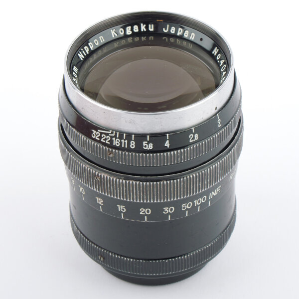 Nikon Nippon Kogaku 2/8.5 cm P.C Black LTM M39