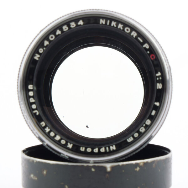 Nikon Nippon Kogaku 2/8.5 cm P.C Black LTM M39