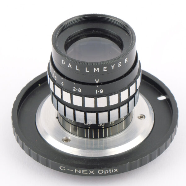 Dallmeyer 1.9/1½ inch (1.9/38mm) Mod. Sony E APS-C