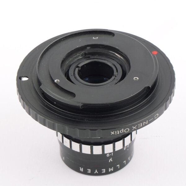 Dallmeyer 1.9/1½ inch (1.9/38mm) Mod. Sony E APS-C
