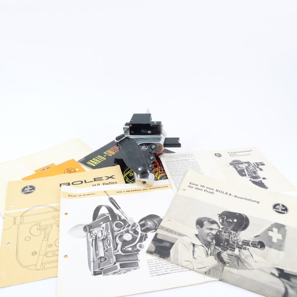Bolex Paillard H8 Reflex Outifit w. 4 Lenses, MST Motor, Pistol Grip