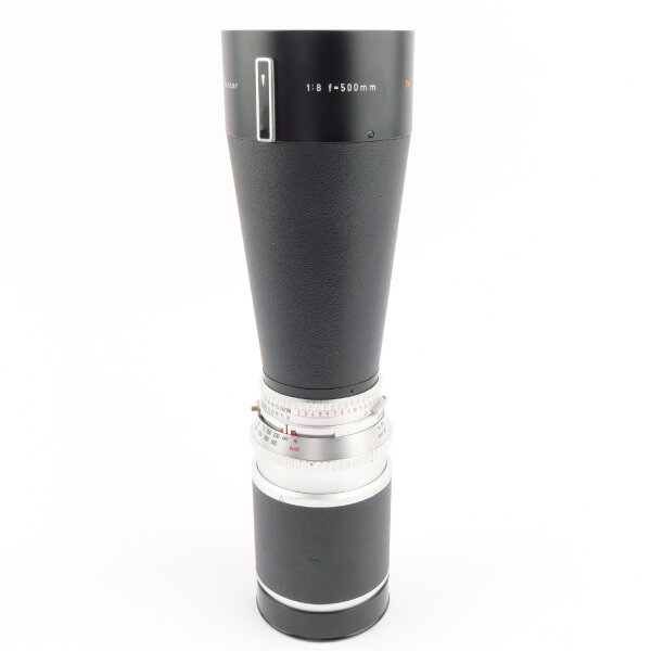Hasselblad Zeiss Tele-Tessar 8/500mm RED T* Chrome RARE