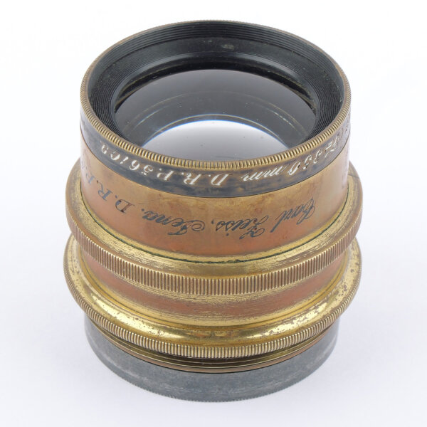 Zeiss Jena Anastigmatlinse 12,5/350mm Brass Lens
