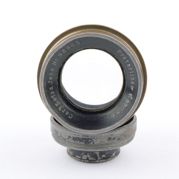 Zeiss Jena Anastigmatlinse 12,5/350mm Brass Lens