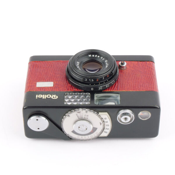 Rollei 35 B Triotar 3.5/40mm Red Snake Skin Special Order