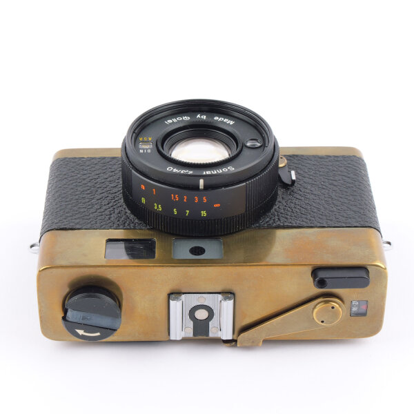 Rollei XF 35 Sonnar 2.3/40 Brass Custom