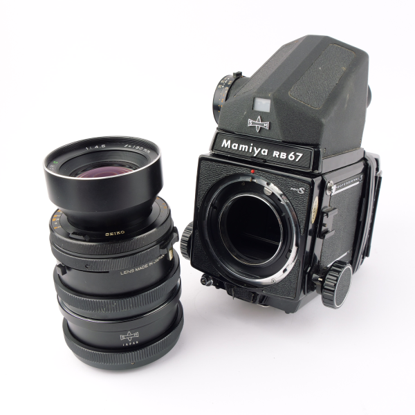 Mamiya RB67 Professional S w. Sekor C 4.5/180mm NOTTESTED