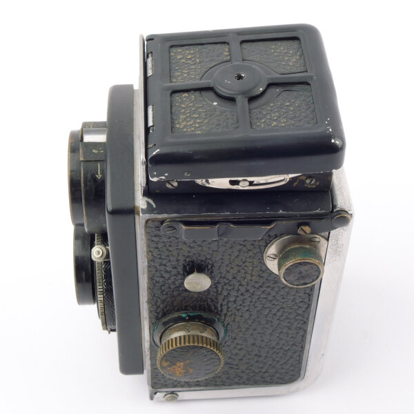 Rolleiflex 4x4 Original Black Baby Version. 4 Tessar 2.8/6cm NOTTESTED
