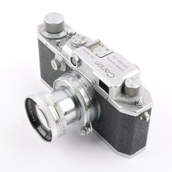 Canon IIb ,made in occupied japan, w. Canon Serenar 1.9/50mm