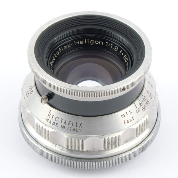 Rodenstock Rectaflex Heligon 1.9/50mm A Rectaflex Lens RARE