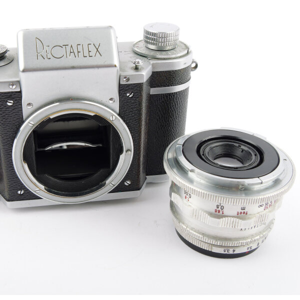 Rectaflex 1300 Standard 2500 Export Version w. Zeiss Tessar 3.5/50mm NOTTESTED