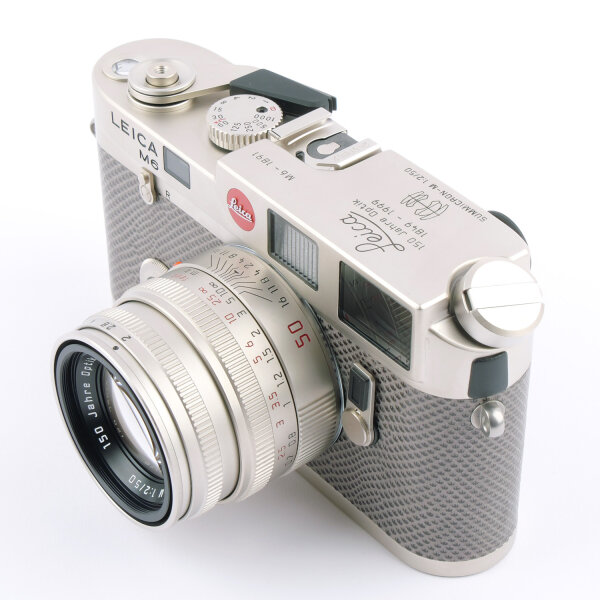 Leica M6 Platin 150 Jahre Optik 1891 Summicron 2/50mm 10483
