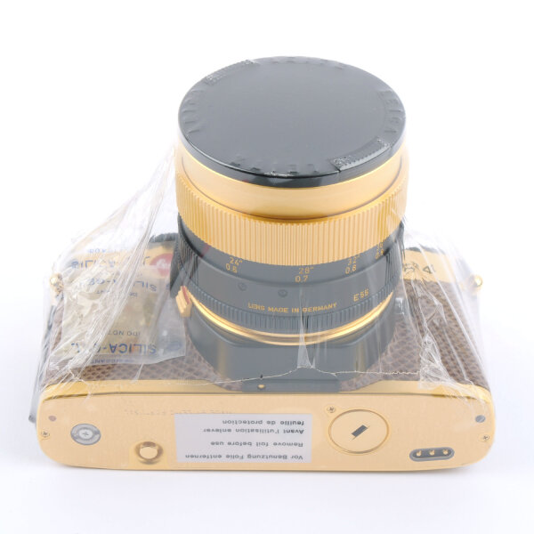 Leica R4 Gold Summilux 1.4/50 24K Gold Edition SEALED