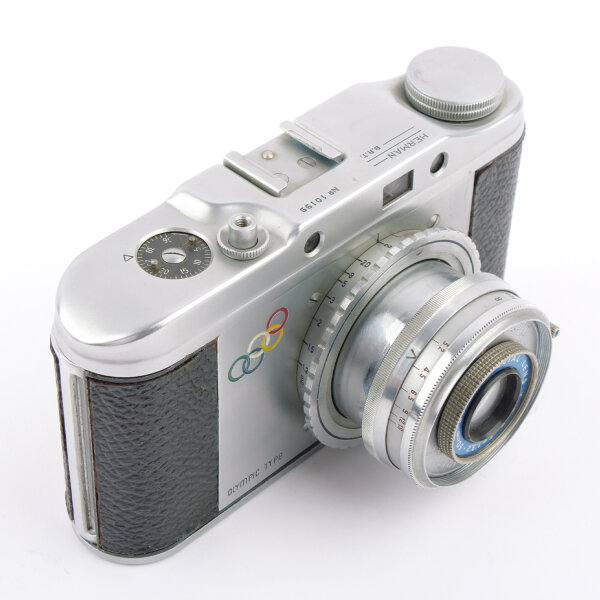 Fototecnica Herman Olympic w. Super Special TRT 3.2/50mm Italy Leica Copie NOTTESTED