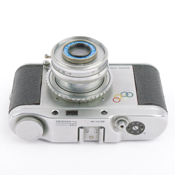 Fototecnica Herman Olympic w. Super Special TRT 3.2/50mm Italy Leica Copie NOTTESTED