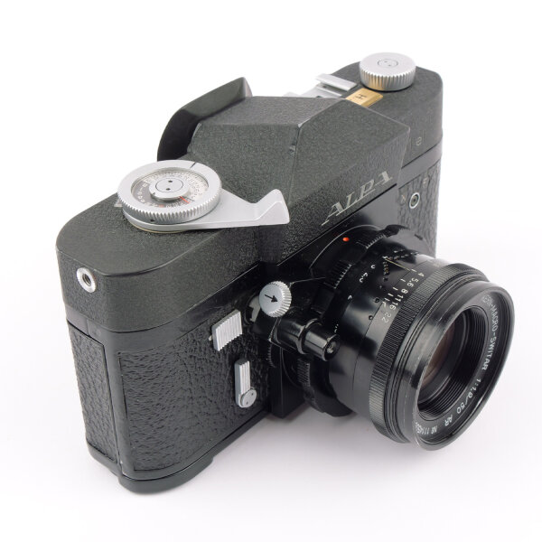 ALPA Reflex 11EL w. Macro Switar 1.9/50mm AR Black Crincle Finish