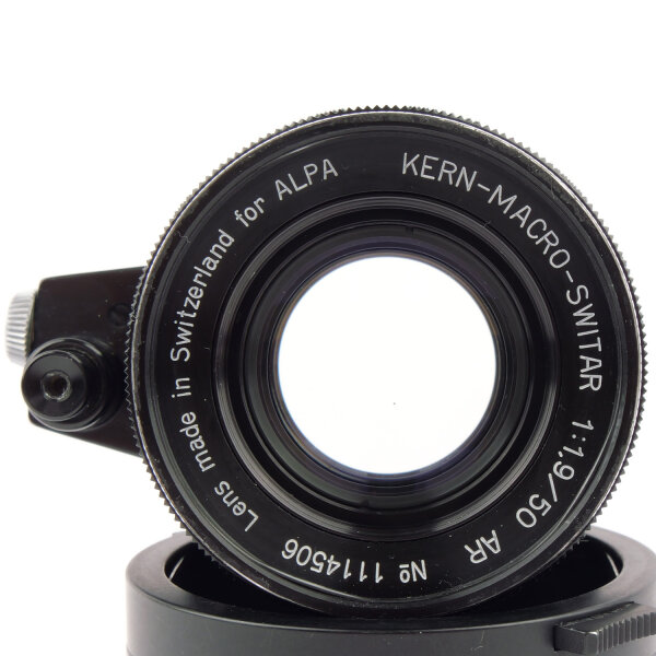 ALPA Reflex 11EL w. Macro Switar 1.9/50mm AR Black Crincle Finish