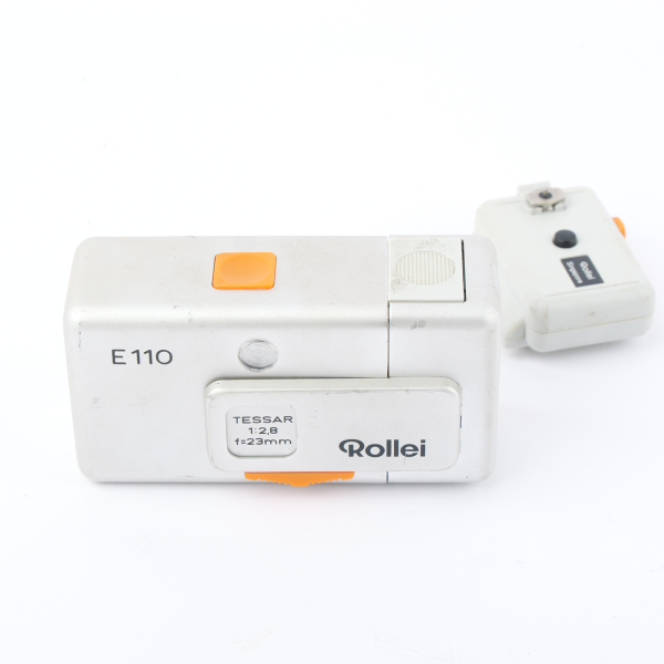 Rollei E110 Tessar 2.8/23mm w. Flash Cube NOTTESTED