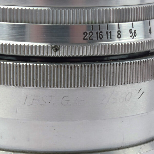 Zeiss Jena Sonnar 2/8,5cm Contax ,,LUFTBILDSTELLE ...