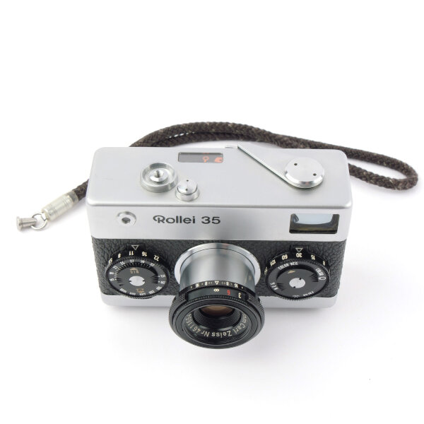 Rollei 35 GERMANY Tessar 3.5/40mm Chrome EARLY VERSION