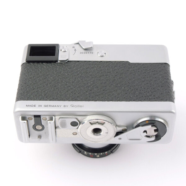 Rollei 35 GERMANY Tessar 3.5/40mm Chrome EARLY VERSION