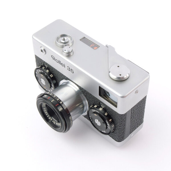 Rollei 35 GERMANY Tessar 3.5/40mm Chrome EARLY VERSION