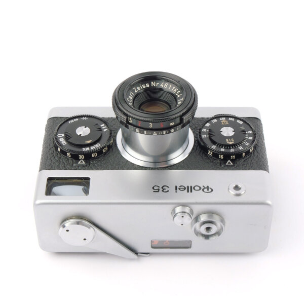 Rollei 35 GERMANY Tessar 3.5/40mm Chrome EARLY VERSION