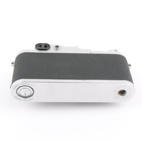 Leica IIIc mod. IIIF Selftimer Sharkskin w. Elmar 3.5/5cm NOTTESTED