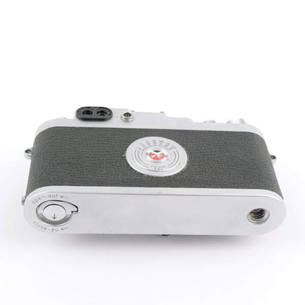 Leica IIIG w. Elmar 3.5/5cm Red Scale EARLY 1956