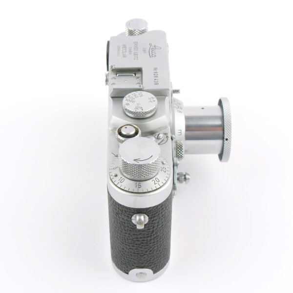 Leica IIIG w. Elmar 3.5/5cm Red Scale EARLY 1956