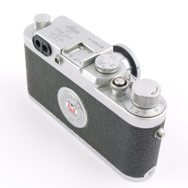 Leica IIIG w. Elmar 3.5/5cm Red Scale EARLY 1956