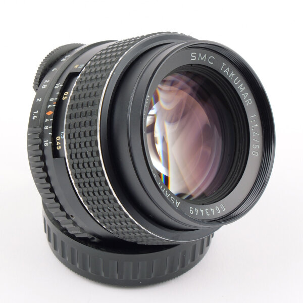 Pentax SMC Takumar 1.4/50mm PK Mount Thorium Radioactive Lens