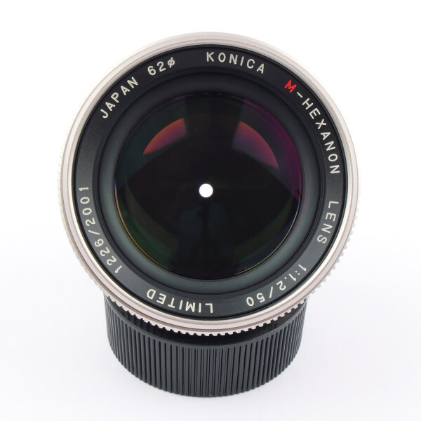 Konica M-Hexanon 1.2/50mm Limited Titanium 1226/2001