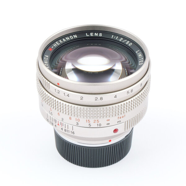 Konica M-Hexanon 1.2/50mm Limited Titanium 1226/2001
