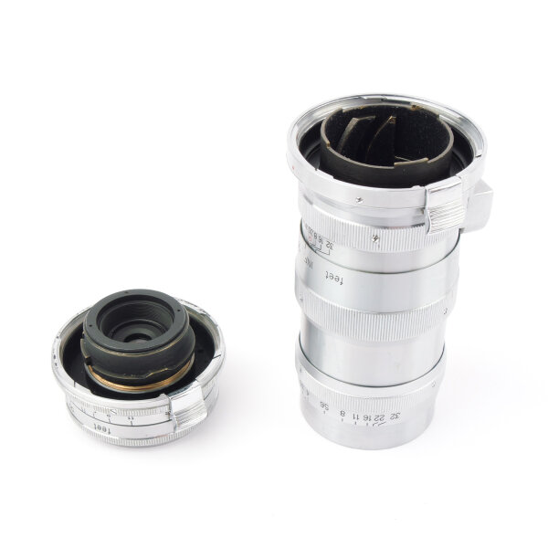 Nikon SP Chrome Outfit w. W-Nikkor-C 3.5/3.5cm Nikon Nikkor-Q.C 3.5/13,5cm