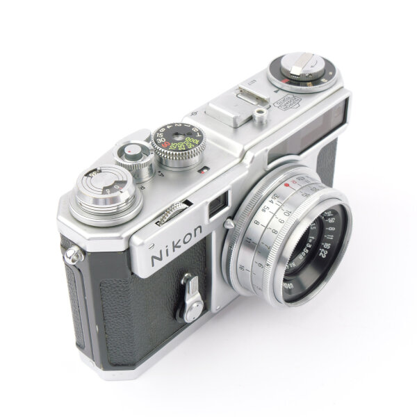 Nikon SP Chrome Outfit w. W-Nikkor-C 3.5/3.5cm Nikon Nikkor-Q.C 3.5/13,5cm