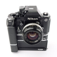 Nikon F2 Photomic + MD-1 + MB-1 + DP-1  w. Nikkor S.C...