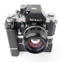 Nikon F2 Photomic A + MD-1 + MB-1 + DP-11  w. Nikkor Ai...