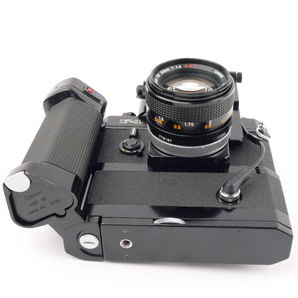Canon F1 Servo EE Motor Drive 1.4/50mm SSC Outfit NEAR MINT