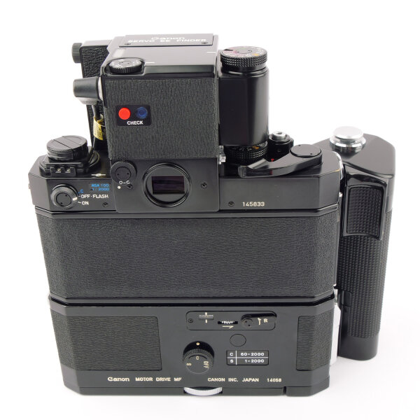 Canon F1 Servo EE Motor Drive 1.4/50mm SSC Outfit NEAR MINT
