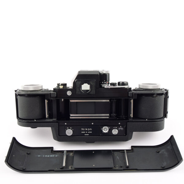 Nikon F FTN Black Paint + Motor Drive F250 + Nikkor-S 1.2/55mm Oufit