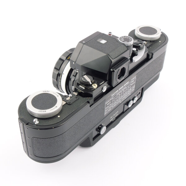 Nikon F FTN Black Paint + Motor Drive F250 + Nikkor-S 1.2/55mm Oufit