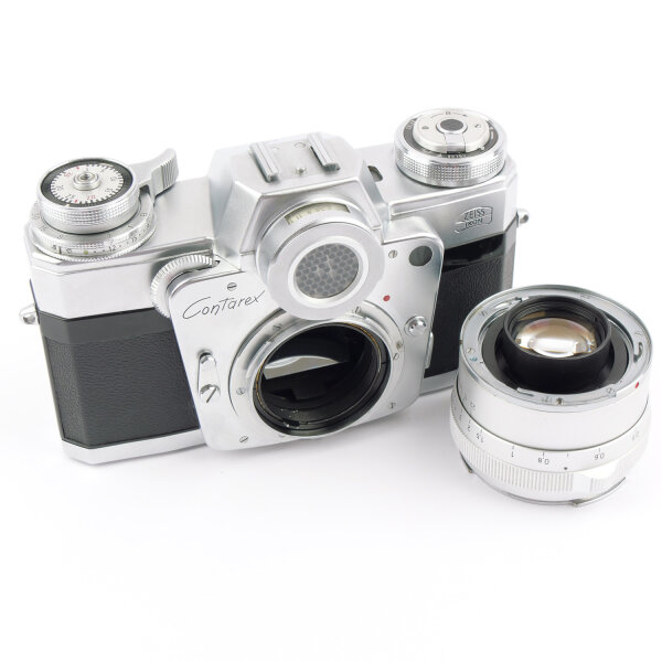 Zeiss Ikon Contarex Bullseye ,,THE 71th,, w. Planar 2/50mm
