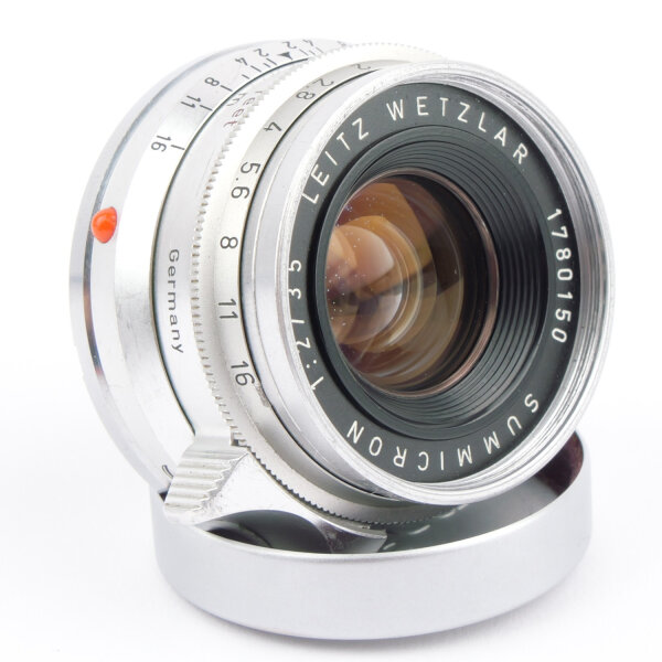Leica Summicron 2/35mm 8-Element w. IROOA Hood CLEAN