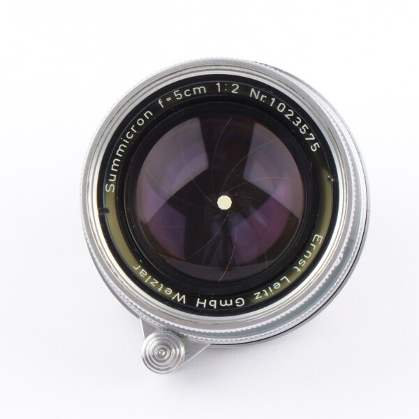 Leica Summicron 2/5cm Yellow Coating Thorium Glass M39