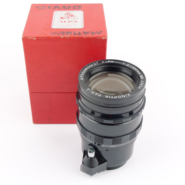 Kinoptik Paris ALPA Apochromat 2/100mm BOXED