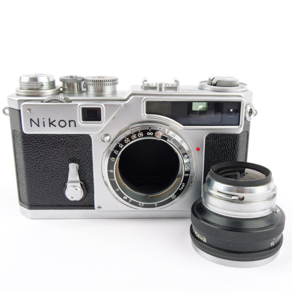 Nikon SP Chrome w. Nikkor S.C 1.4/50mm NEAR MINT