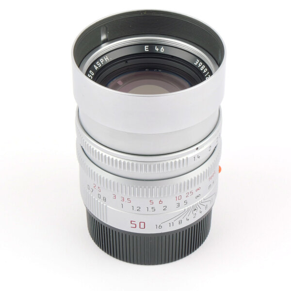 Leica Summilux-M 1.4/50mm ASPH Silver Chrome 11892 6-Bit BOXED