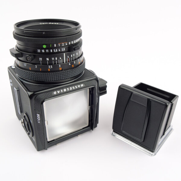 Hasselblad 503cx Black w. CF Planar 2.8/80 T* A12 MINT